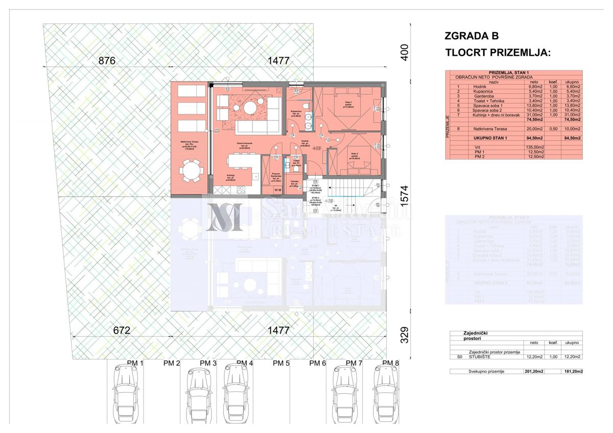 Parenzo, dintorni - Appartamento in nuova costruzione, piano terra in ottima posizione