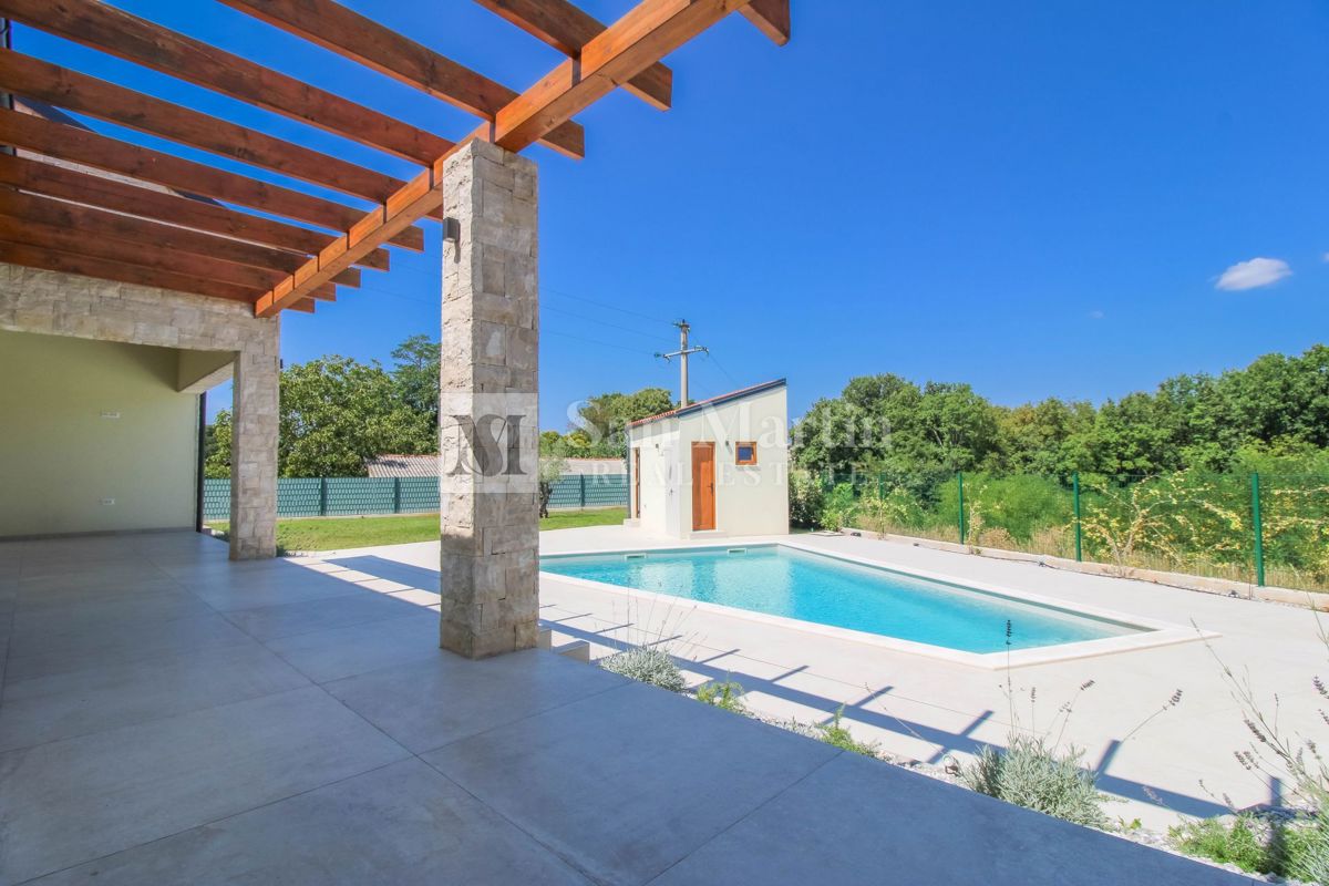 Parenzo, dintorni - eccellente casa a un piano con piscina riscaldata