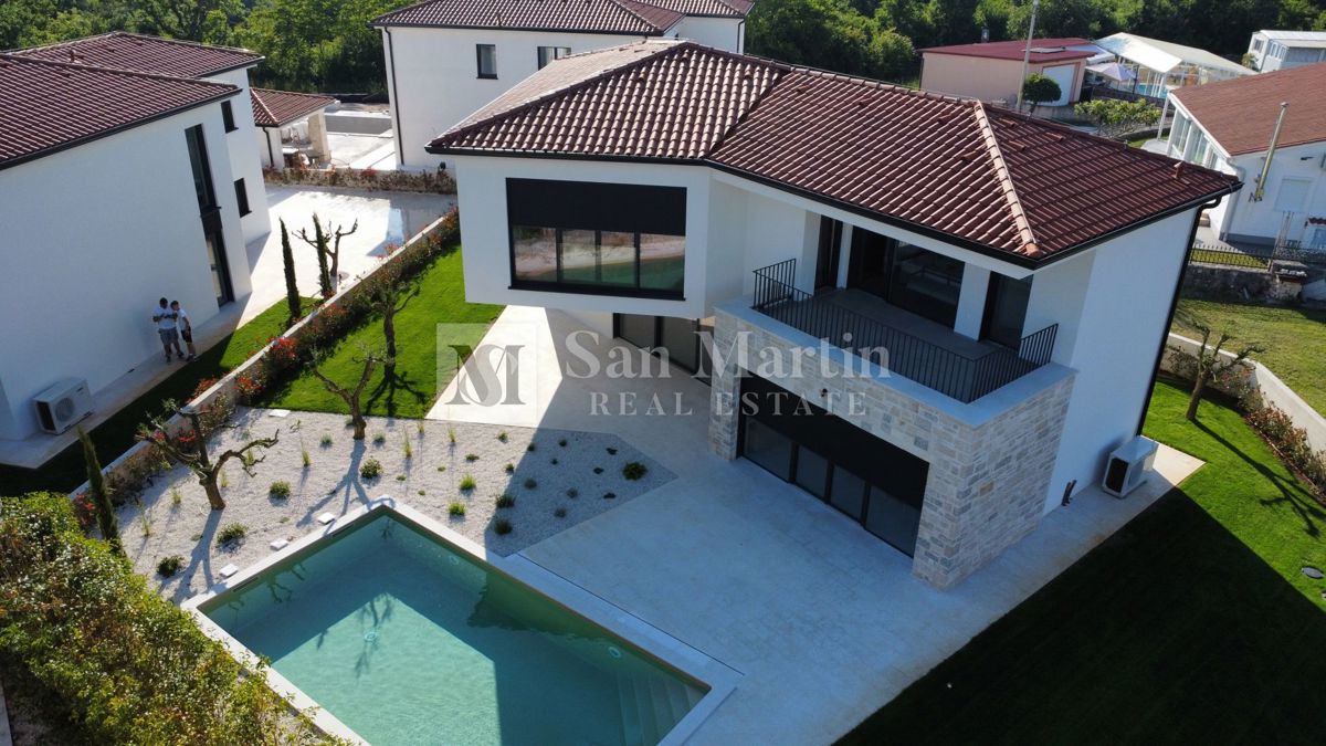 Parenzo, dintorni, Bella villa con piscina non lontano dal mare