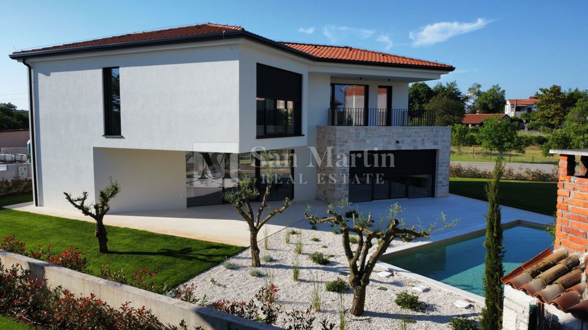 Parenzo, dintorni, Bella villa con piscina non lontano dal mare