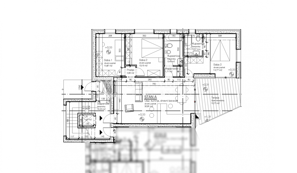 Rovigno - appartamento in posizione ambita vicino alle spiagge