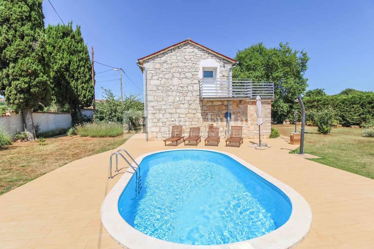 Poreč - dintorni, Casa indipendente in pietra con piscina - VISTA MARE