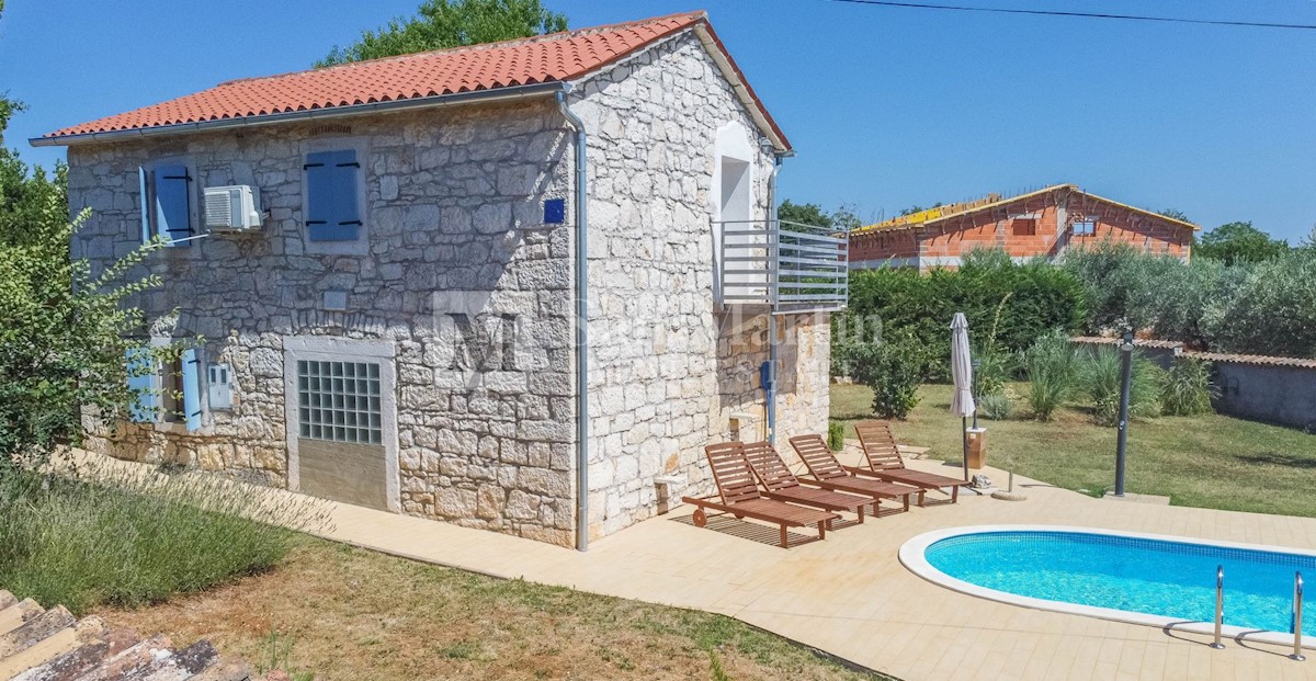 Poreč - dintorni, Casa indipendente in pietra con piscina - VISTA MARE