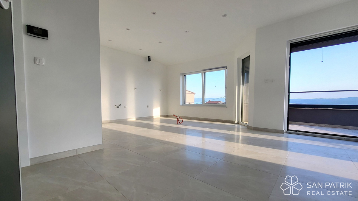 Crikvenica: Appartamento moderno con vista mare