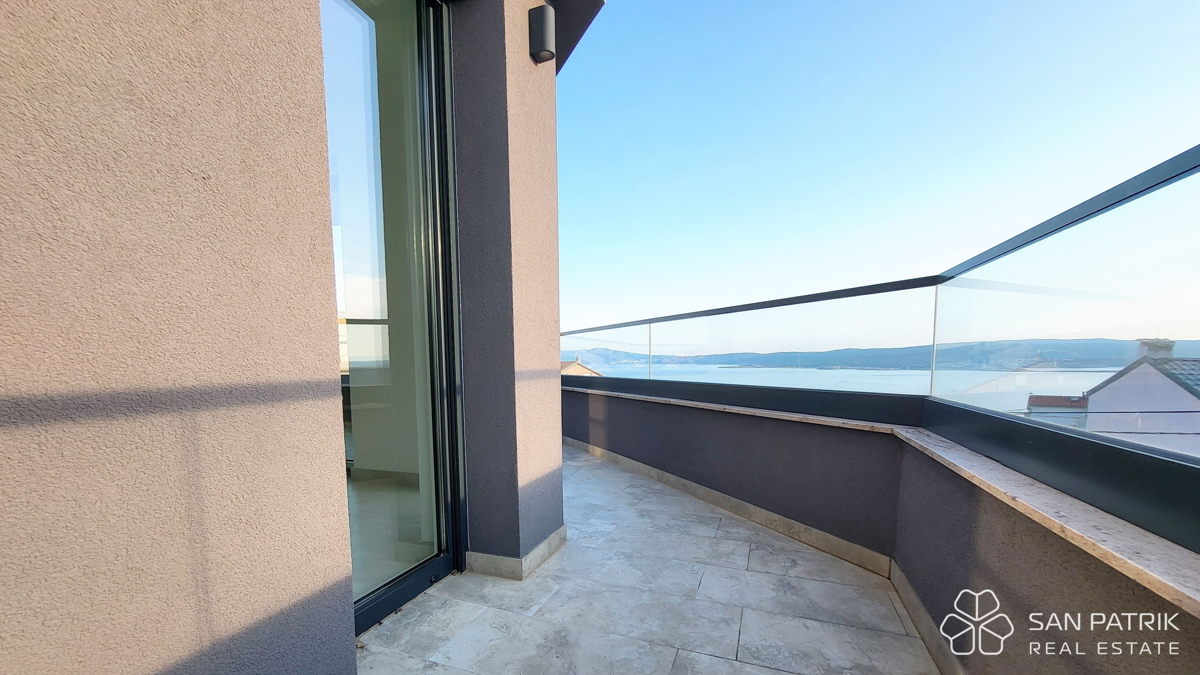 Crikvenica: Appartamento moderno con vista mare