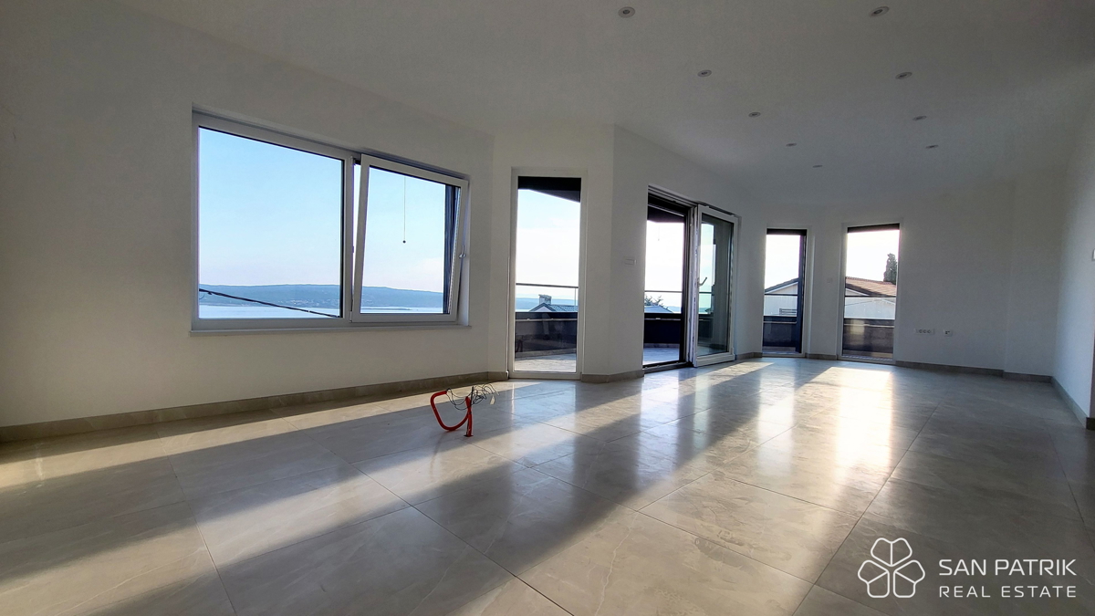 Crikvenica: Appartamento moderno con vista mare
