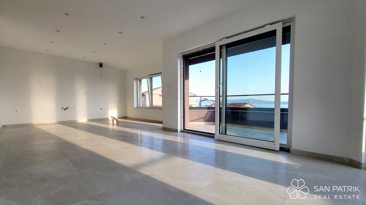 Crikvenica: Appartamento moderno con vista mare