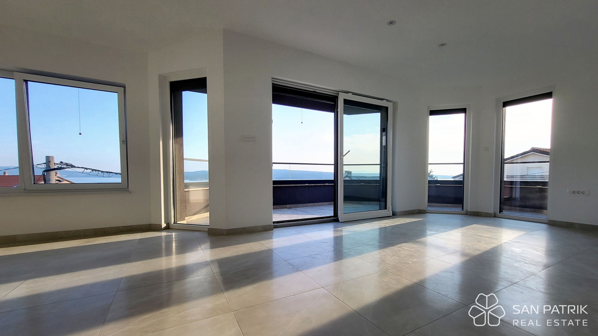 Crikvenica: Appartamento moderno con vista mare