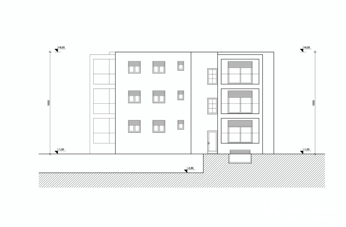 ROGOZNICA – NUOVA COSTRUZIONE IN CENTRO, A 70m DAL MARE – VISTA PANORAMICA