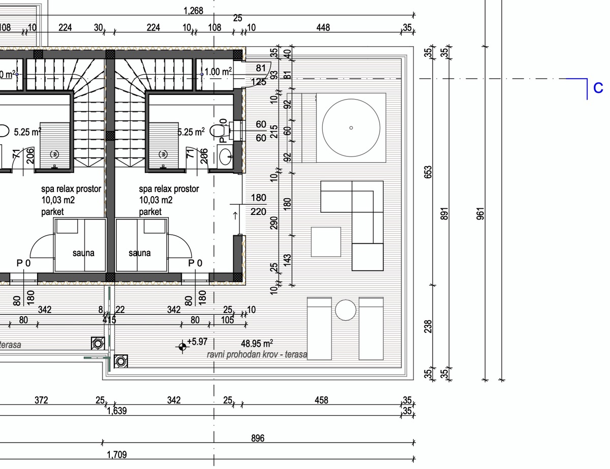 Casa moderna con piscina a Poreč, posizione tranquilla