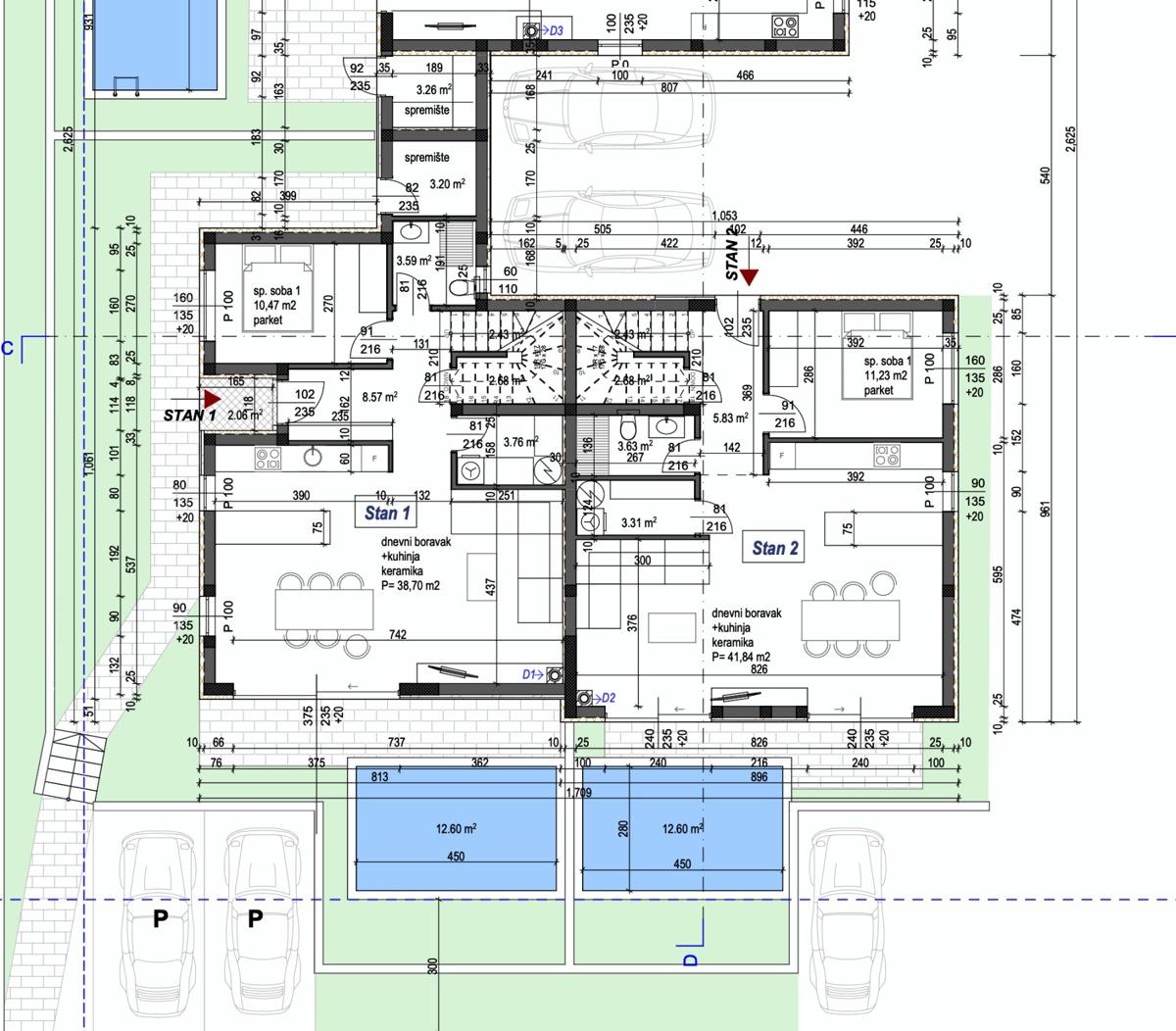 Casa moderna con piscina a Poreč, posizione tranquilla