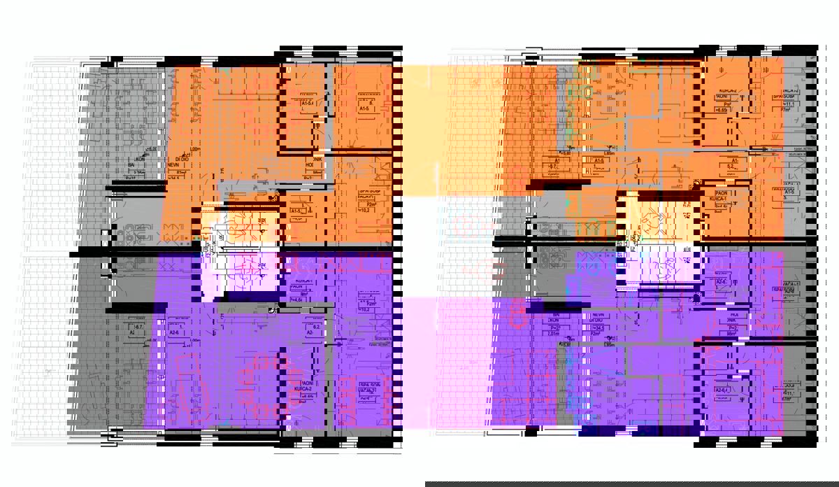 Paradiso mediterraneo a Šimuni sull'isola di Pag - appartamento con vista mare