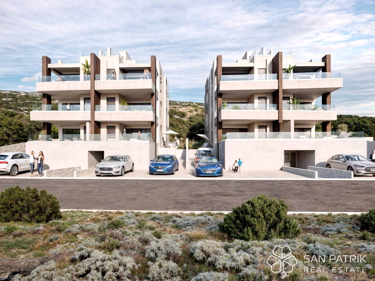 Paradiso mediterraneo a Šimuni sull'isola di Pag - appartamento con vista mare