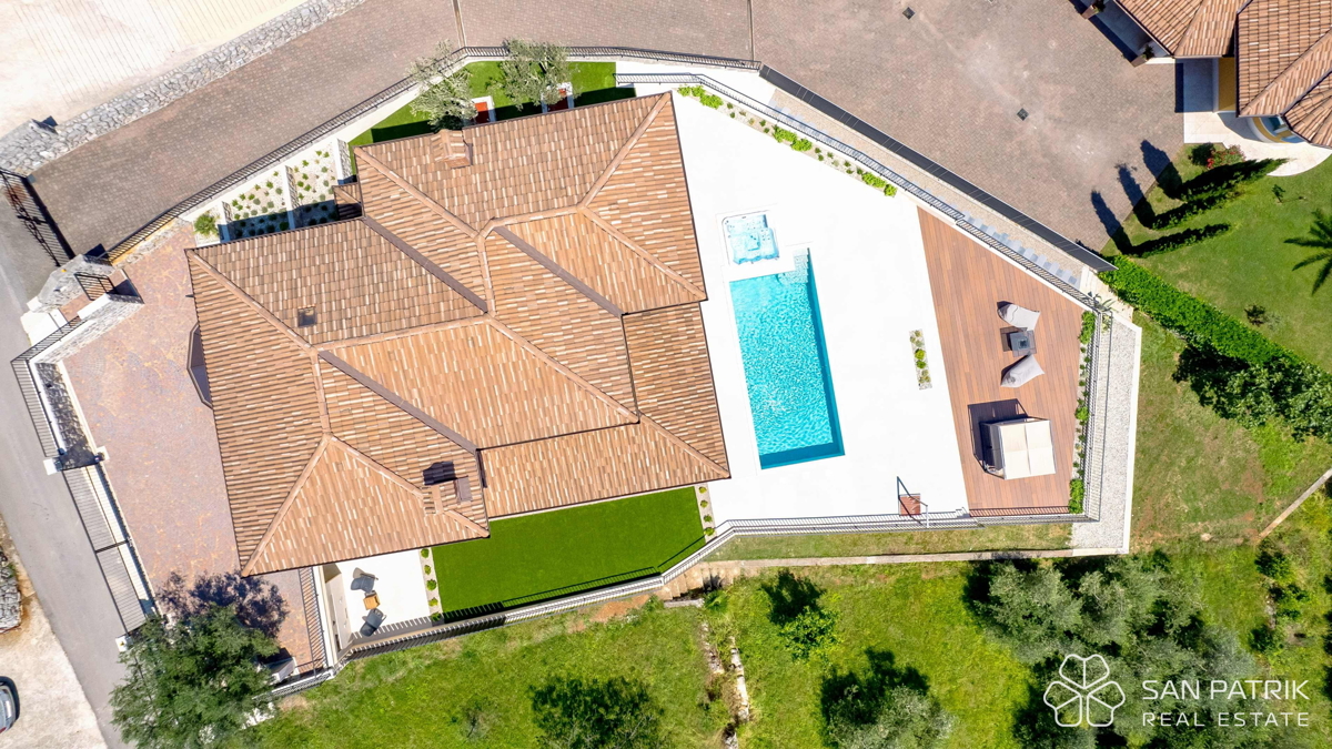 Moderna villa mediterranea con vista panoramica – Mošćenička Draga