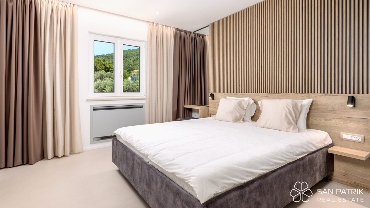 Moderna villa mediterranea con vista panoramica – Mošćenička Draga