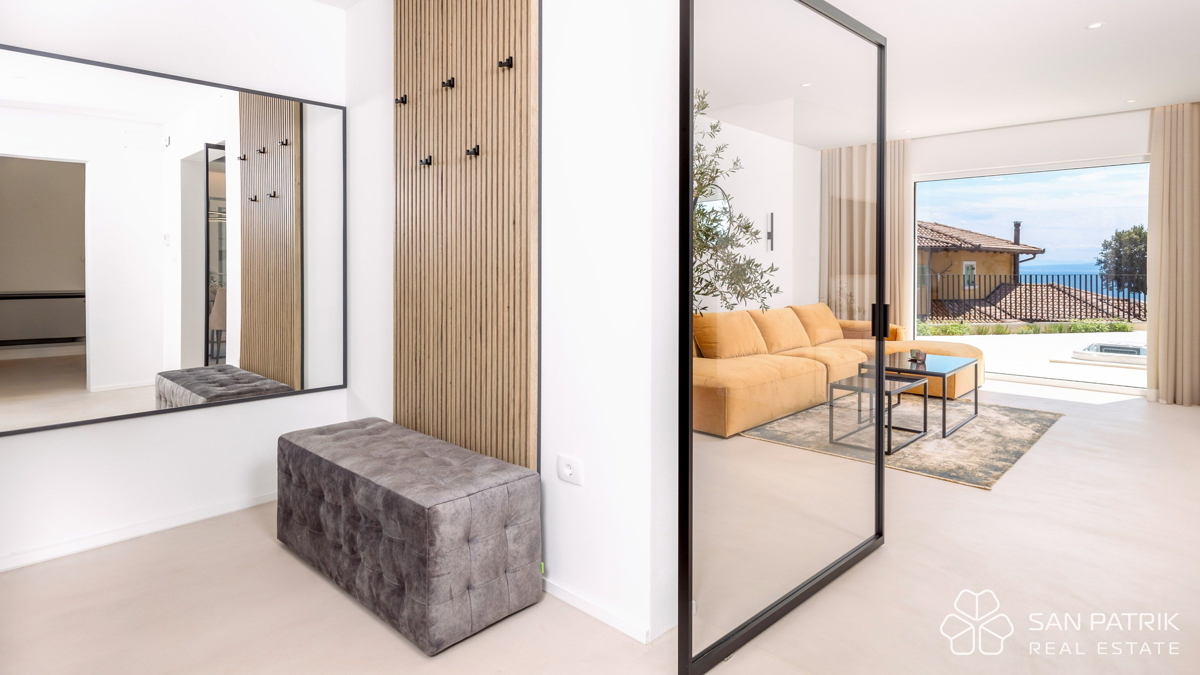 Moderna villa mediterranea con vista panoramica – Mošćenička Draga