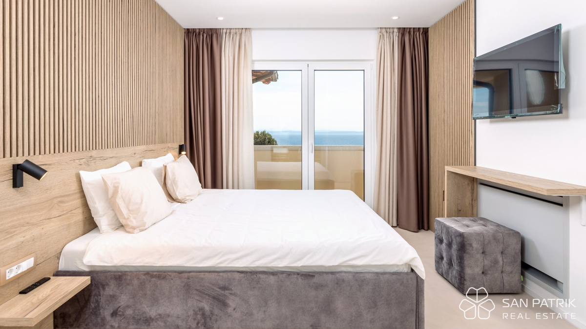 Moderna villa mediterranea con vista panoramica – Mošćenička Draga