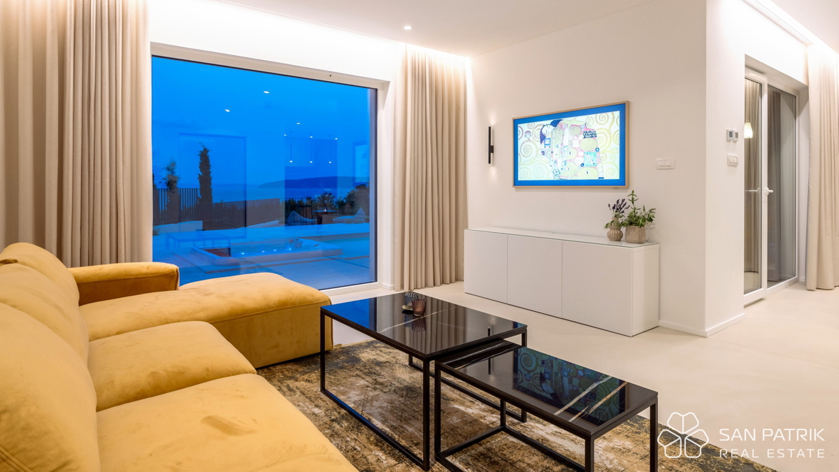 Moderna villa mediterranea con vista panoramica – Mošćenička Draga