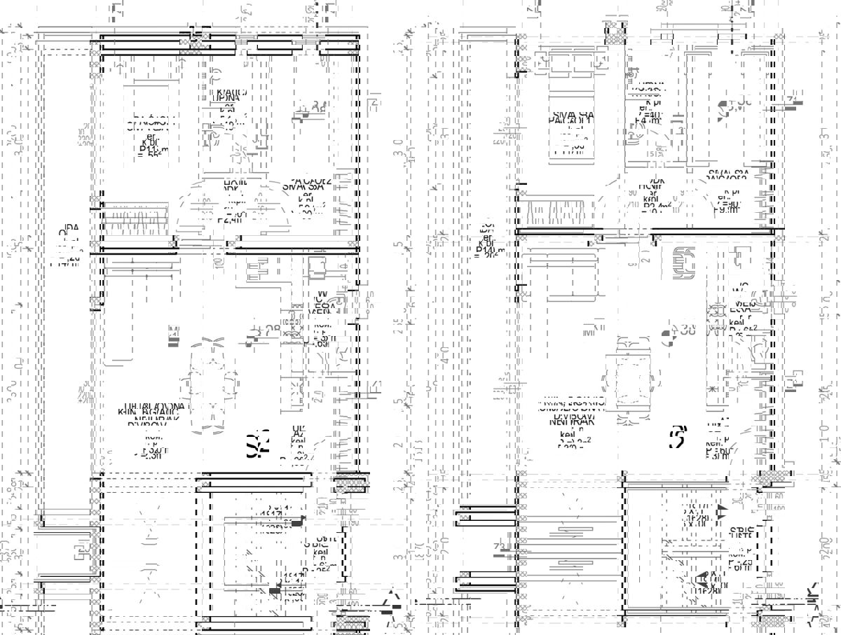 Kožino - Zadar: appartamento moderno (86m2), a 250m dal mare, piscina