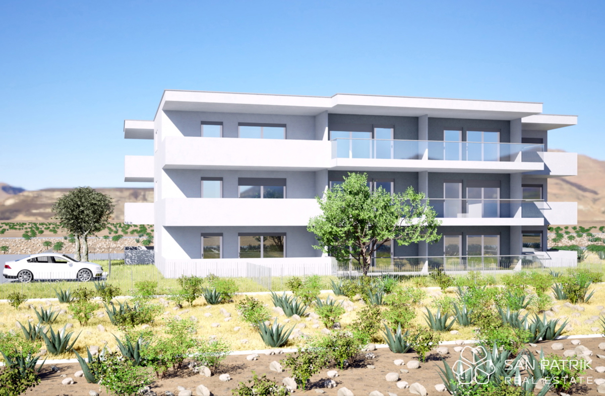 Moderna nuova costruzione vicino al mare, Povljana sull'isola di Pag