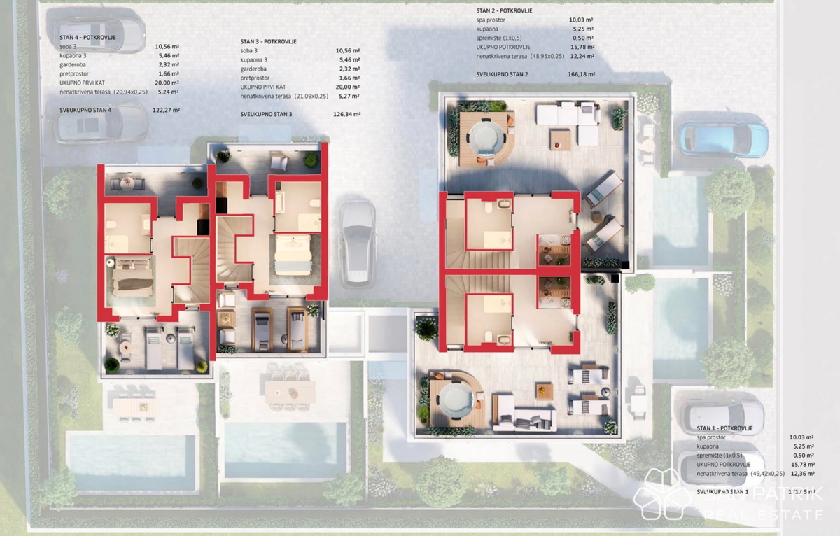 Casa moderna con piscina a Poreč, posizione tranquilla