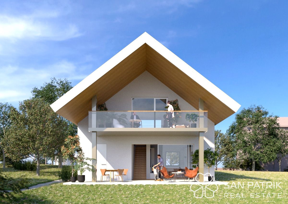 PROGETTO E PERMESSO DI COSTRUZIONE PER CASA A+ CON PANNELLI SOLARI A MEDVEDNICA