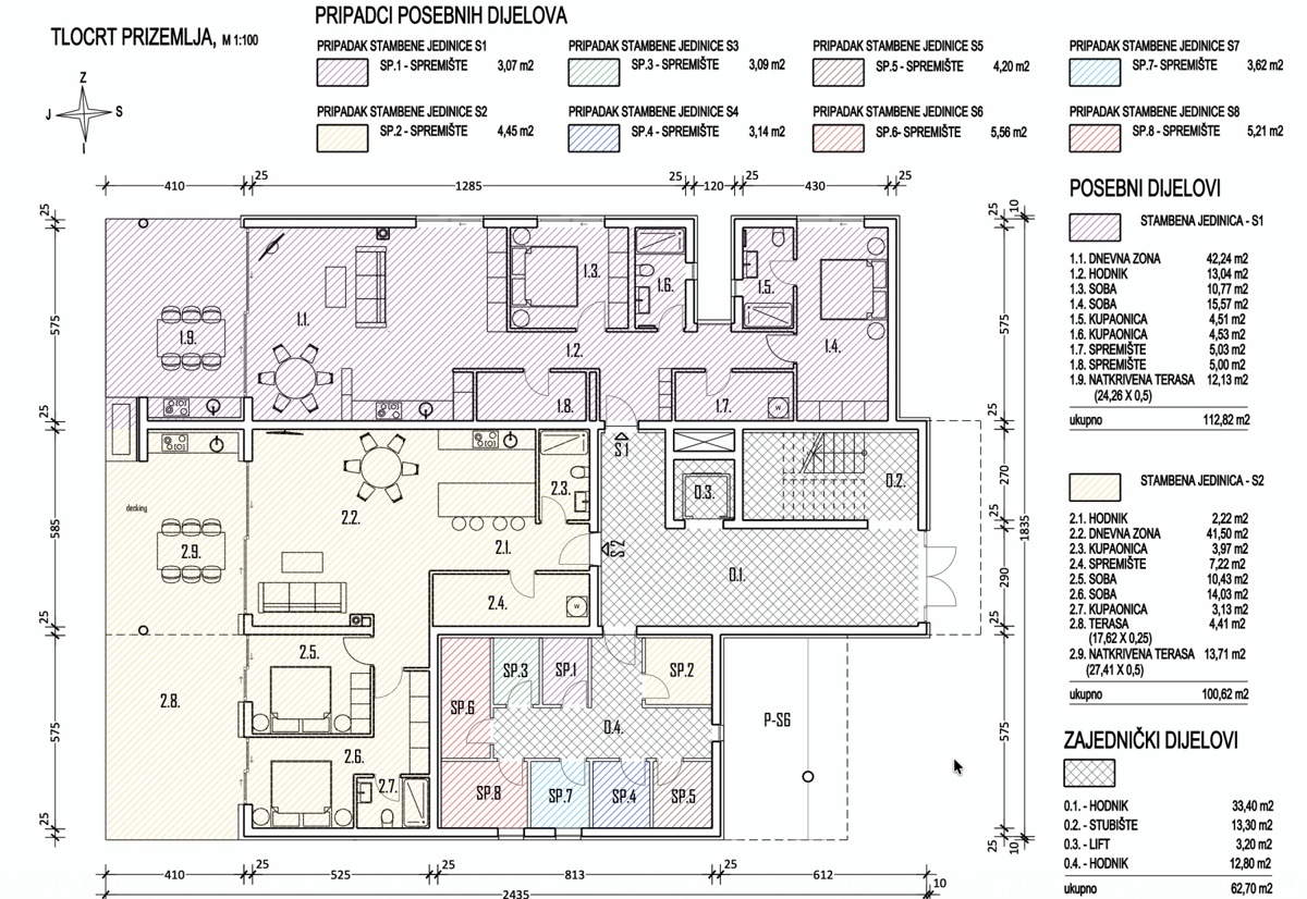 Novigrad, Istra: Appartamento arredato in edificio di nuova costruzione, subito abitabile