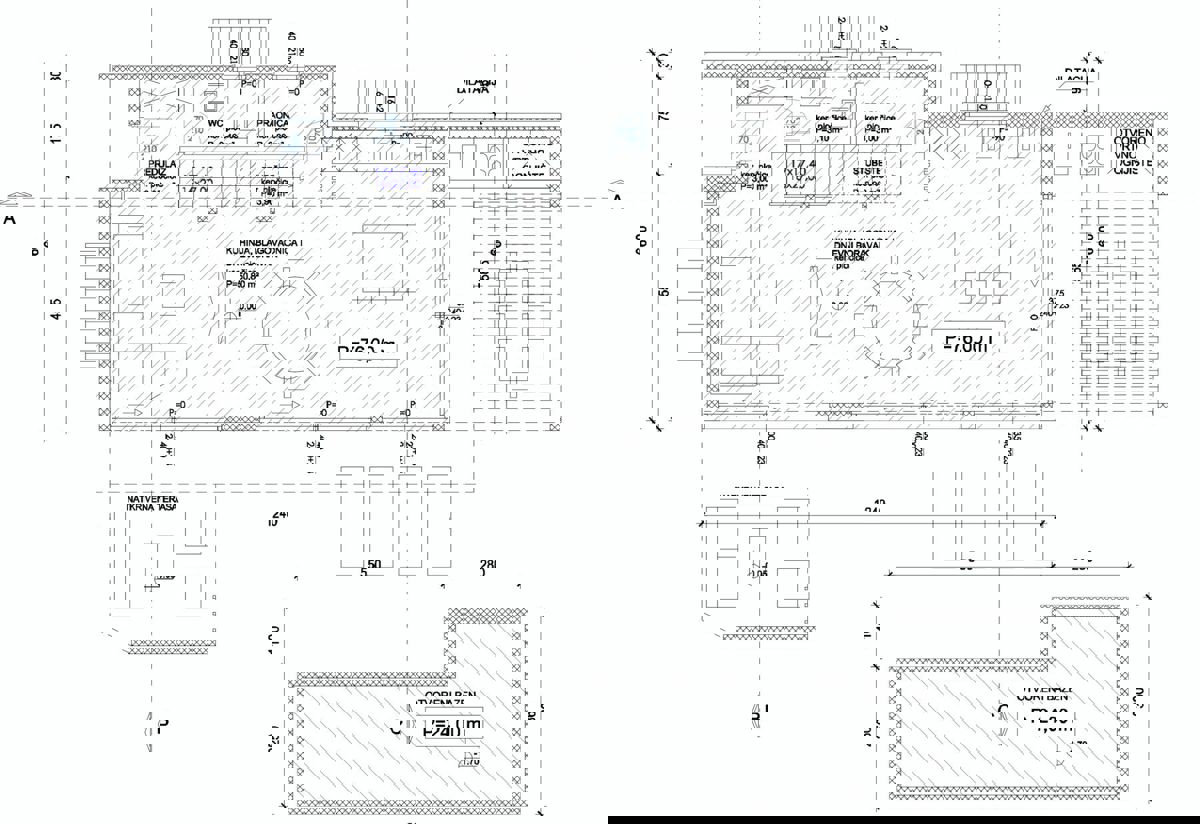 Villa moderna con vista mare sull'isola di Brač
