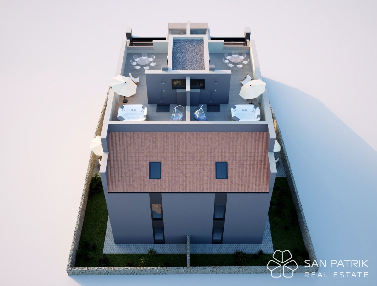 Paradiso mediterraneo a Šimuni sull'isola di Pag - appartamento con vista mare