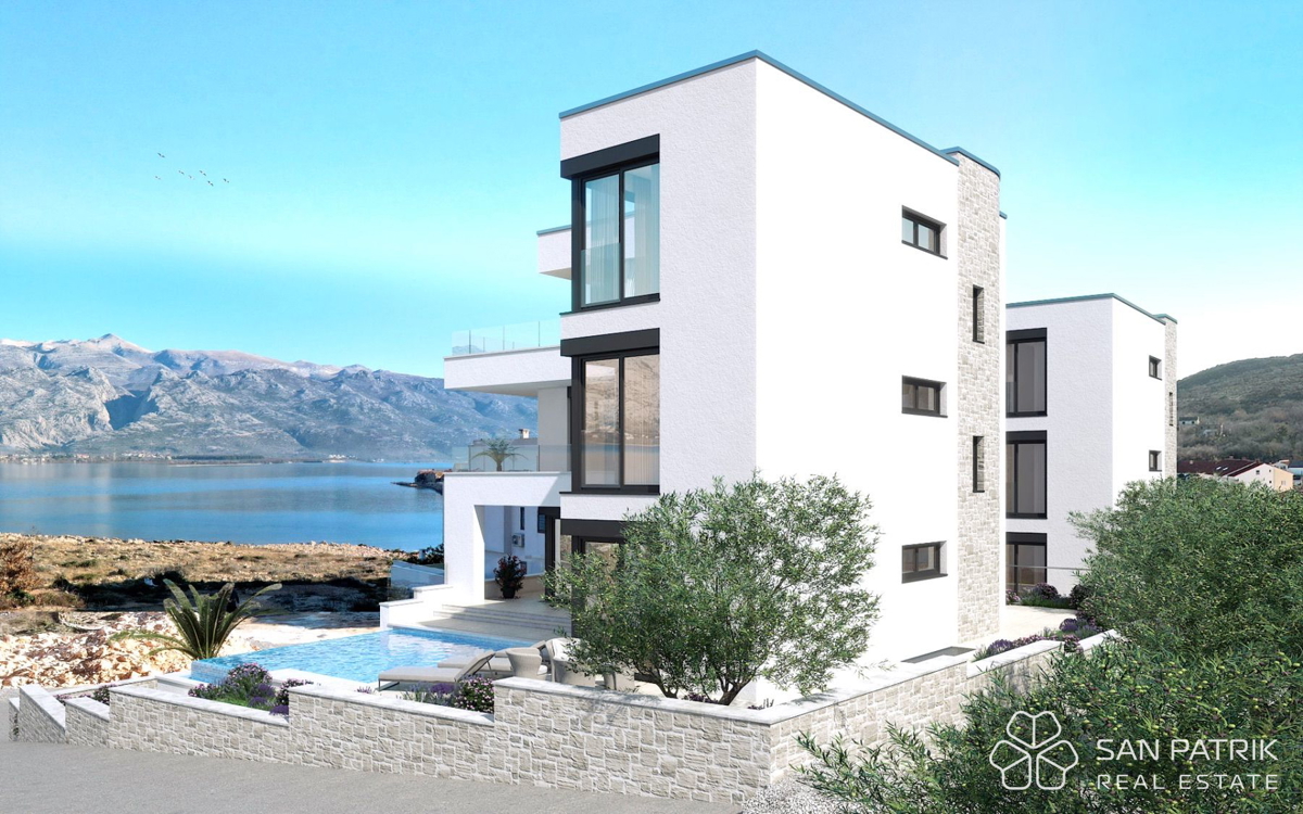 Villa Paklenica – Vista panoramica, design, tranquillità e potenza della natura