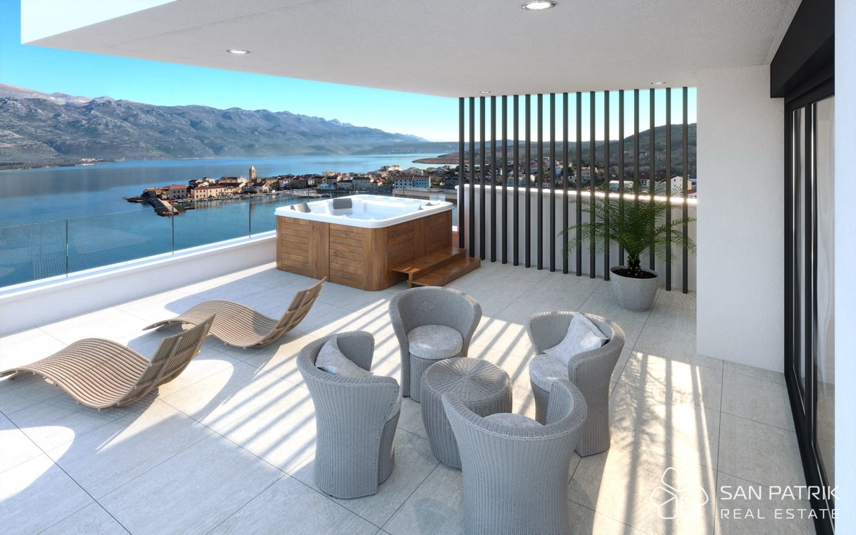 Villa Paklenica – Vista panoramica, design, tranquillità e potenza della natura