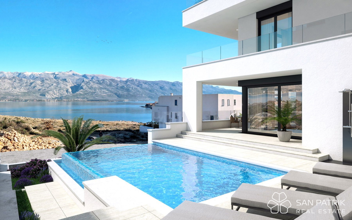 Villa Paklenica – Vista panoramica, design, tranquillità e potenza della natura