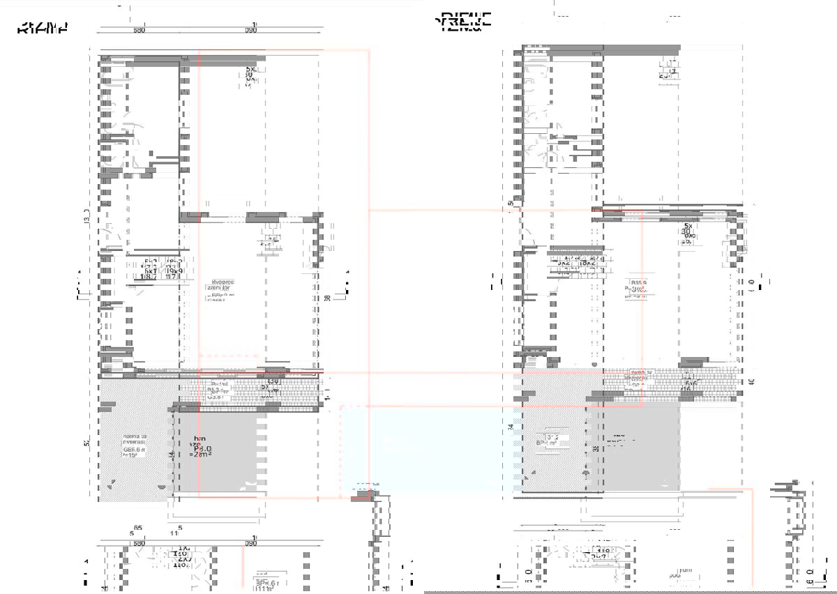 Villa mediterranea con piscina e vista mare a Umag