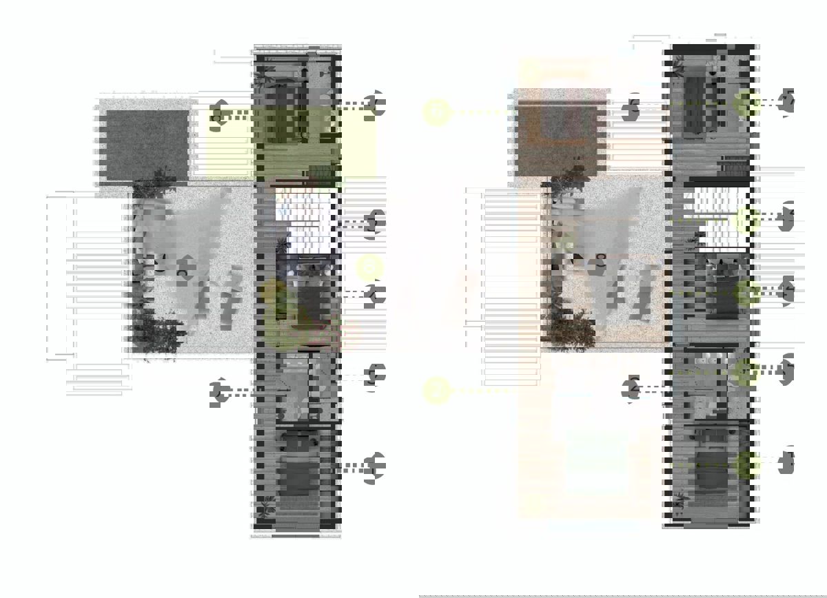 Ville esclusive con piscina: Complesso residenziale di lusso a Brač