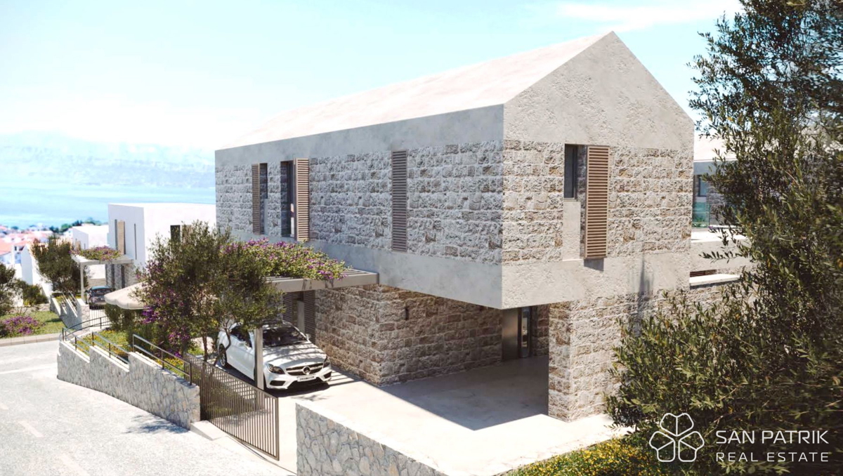 Ville esclusive con piscina: Complesso residenziale di lusso a Brač