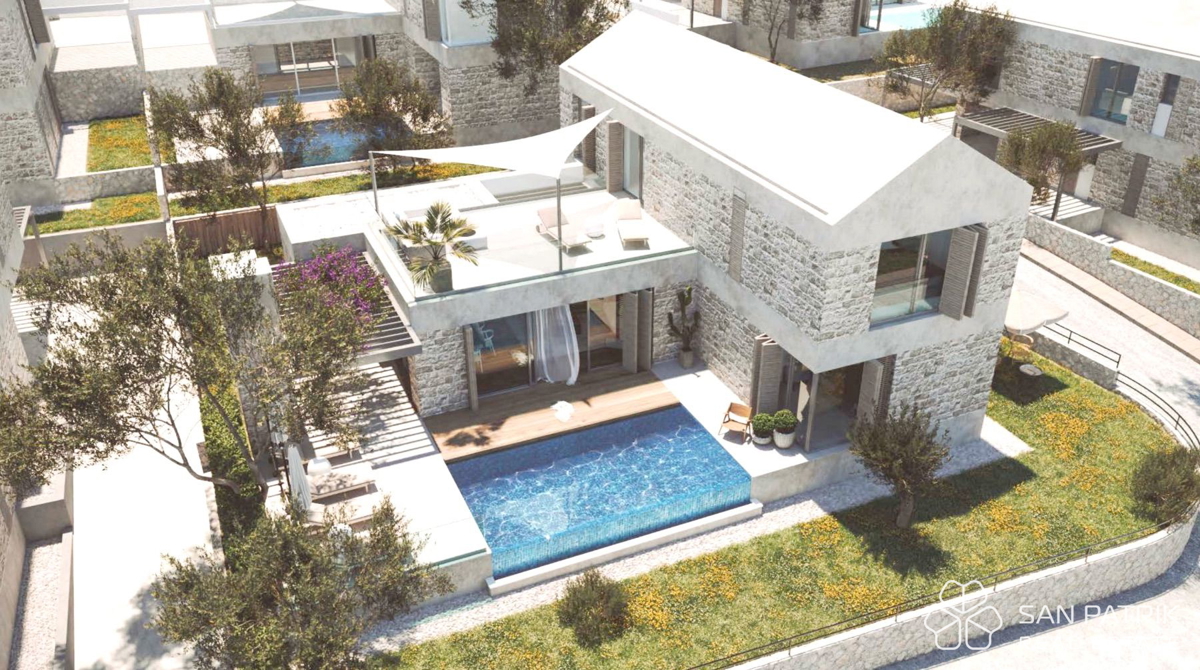 Ville esclusive con piscina: Complesso residenziale di lusso a Brač