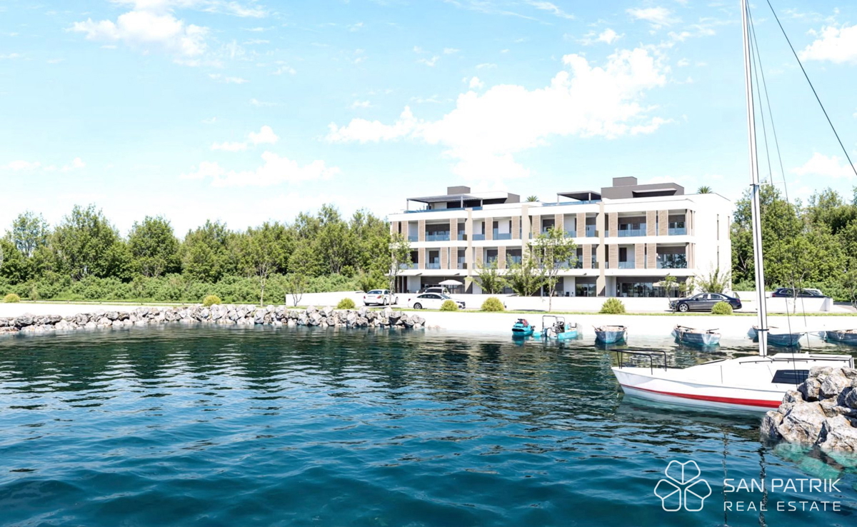 ESCLUSIVA NUOVA COSTRUZIONE A ZATON VICINO A ZADAR - PRIMA FILA SUL MARE