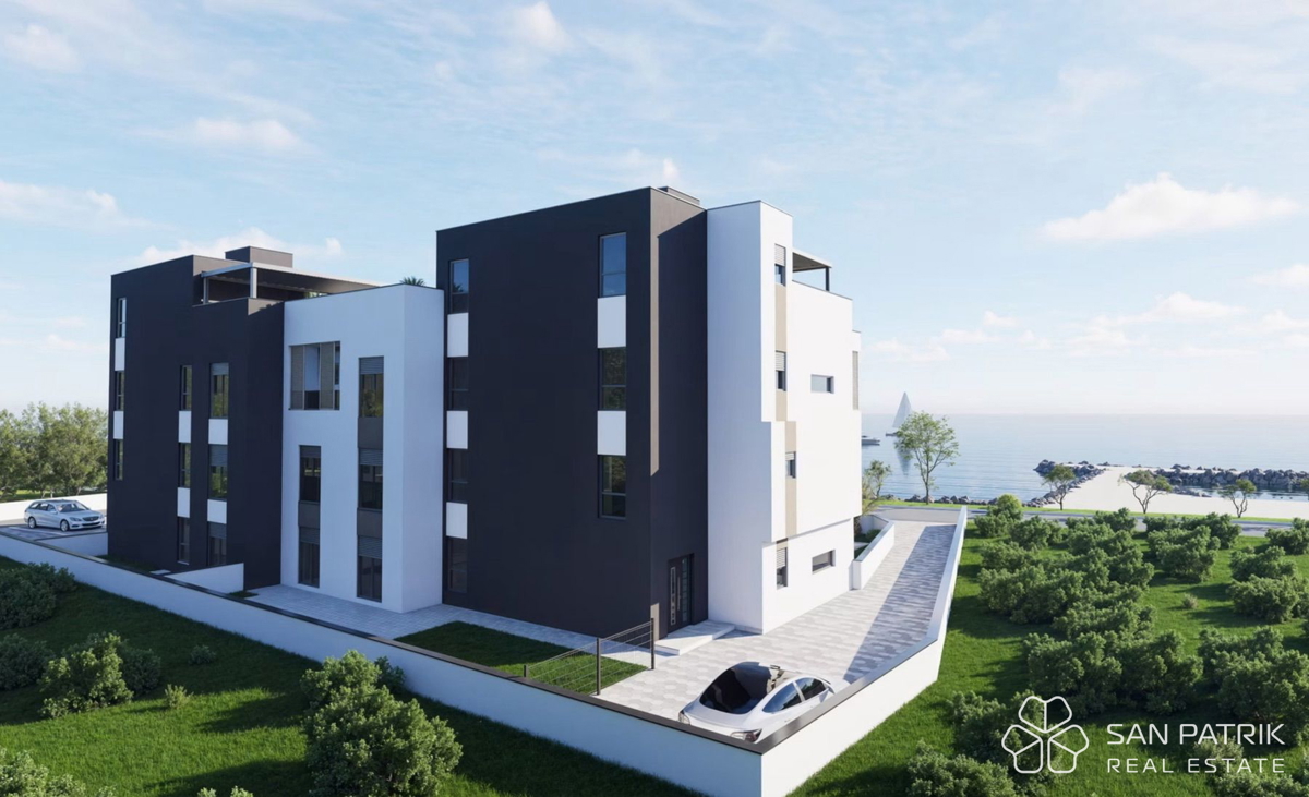 ESCLUSIVA NUOVA COSTRUZIONE A ZATON VICINO A ZADAR - PRIMA FILA SUL MARE