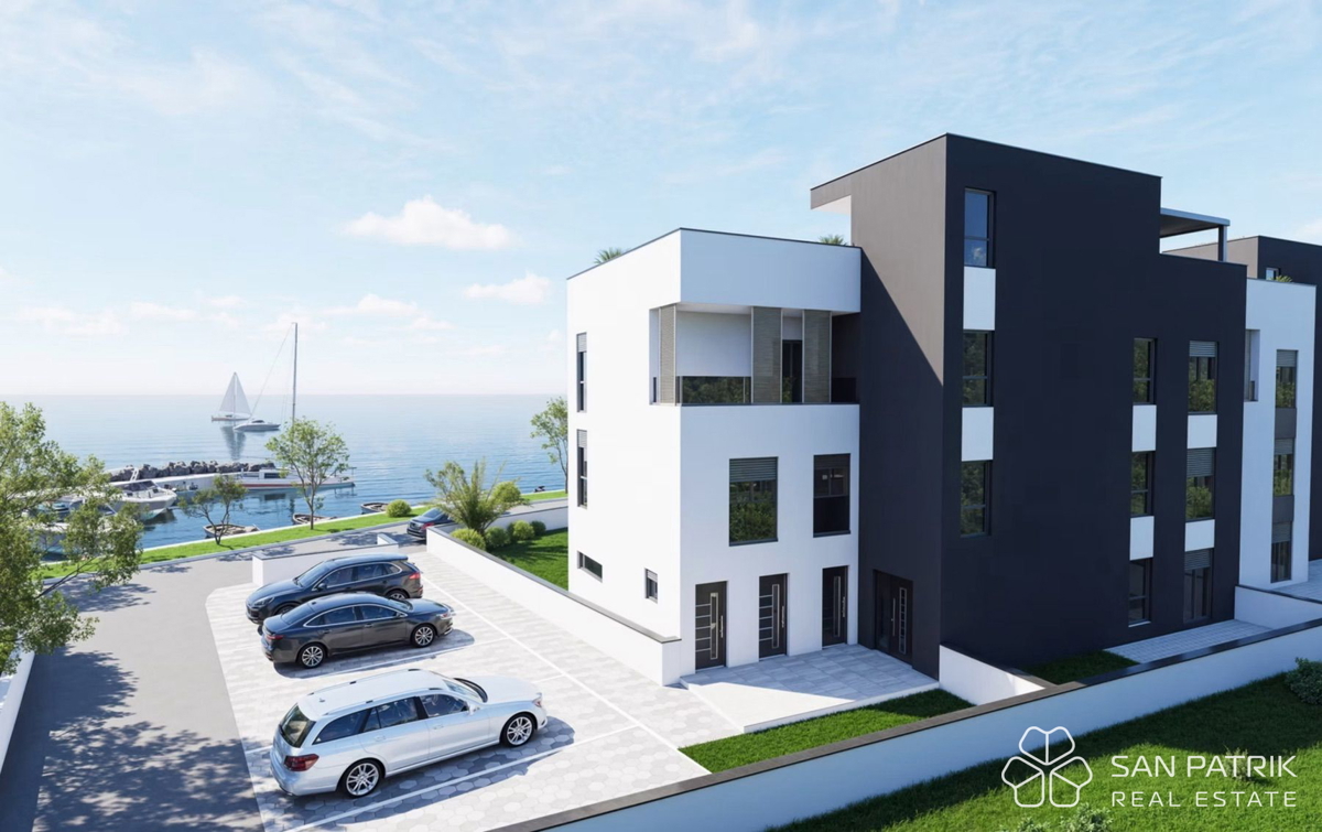 ESCLUSIVA NUOVA COSTRUZIONE A ZATON VICINO A ZADAR - PRIMA FILA SUL MARE