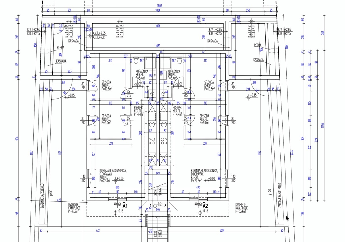 Edificio con 6 appartamenti in prima fila sul mare, Milna, isola di Brač