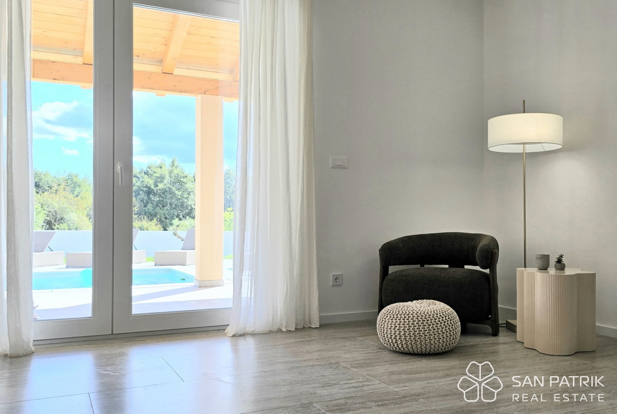 Casa moderna con piscina in ambiente naturale nel centro dell'Istria