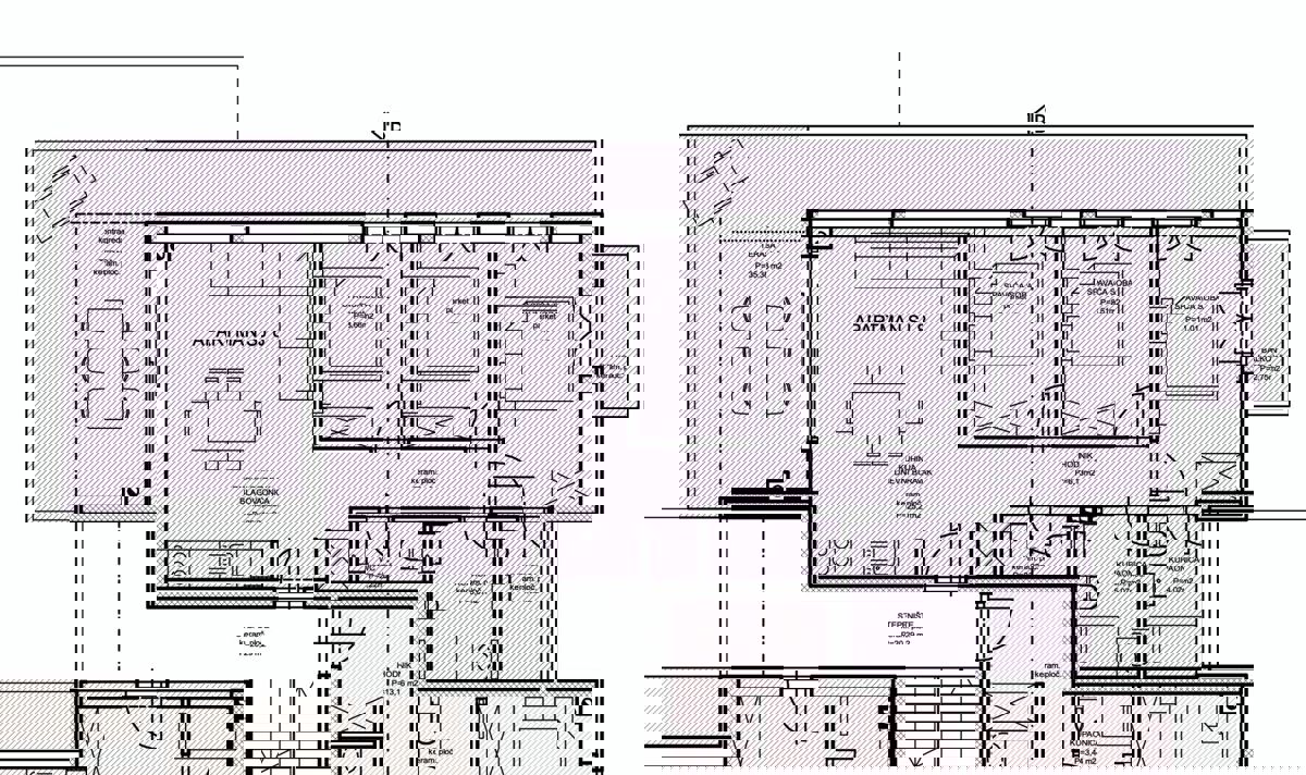 Attico moderno (113 m2) con vista a 360° - 60 m dalla spiaggia a Vodice