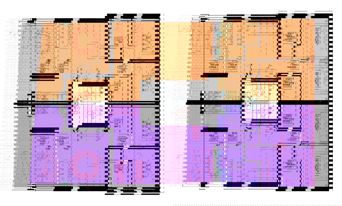Paradiso mediterraneo a Šimuni sull'isola di Pag - appartamento con vista mare