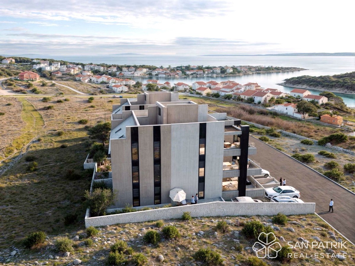 Paradiso mediterraneo a Šimuni sull'isola di Pag - appartamento con vista mare