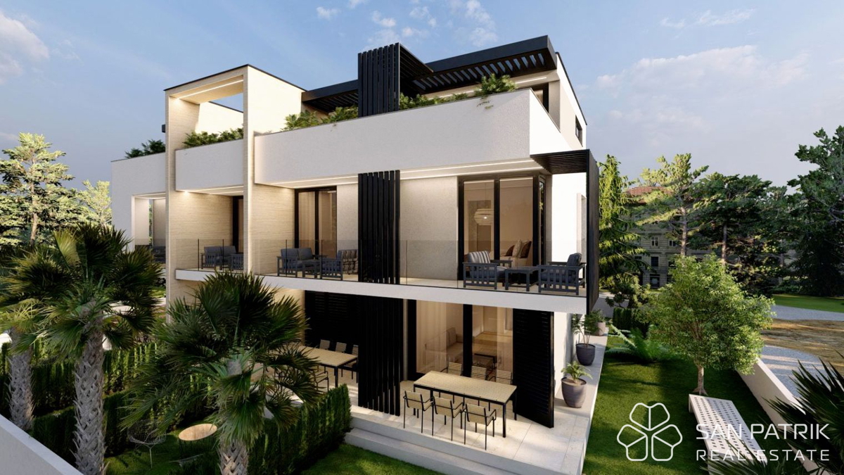 Isola di Krk, Città di Krk - Terreno edificabile con progetto