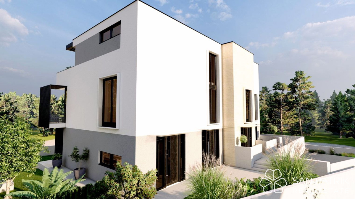 Isola di Krk, Città di Krk - Terreno edificabile con progetto