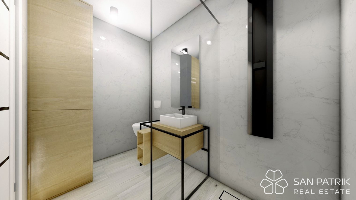 Isola di Krk, Città di Krk - Terreno edificabile con progetto