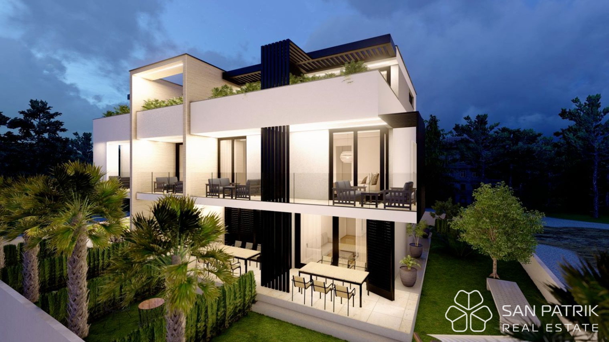 Isola di Krk, Città di Krk - Terreno edificabile con progetto