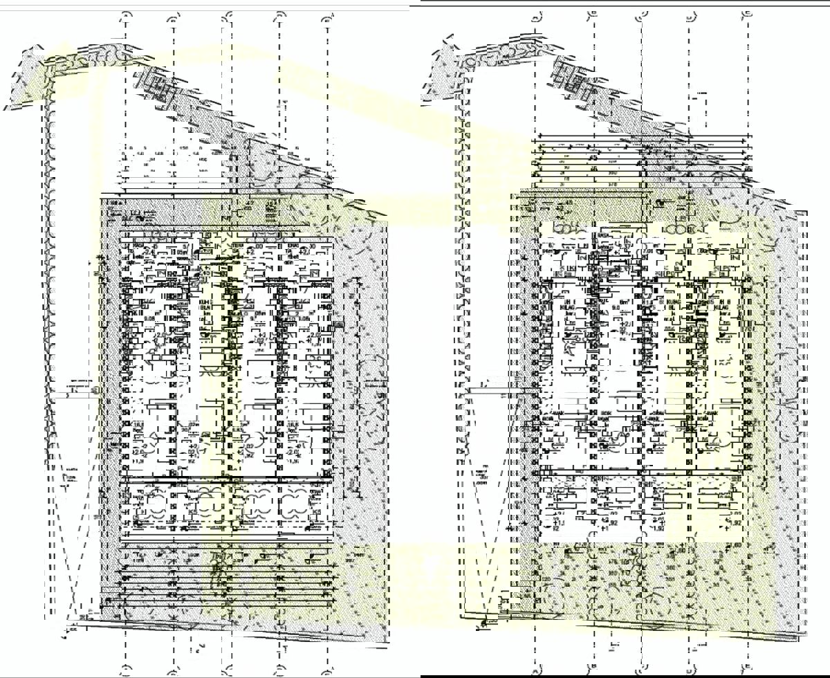 Isola di Krk, Città di Krk - Terreno edificabile con progetto