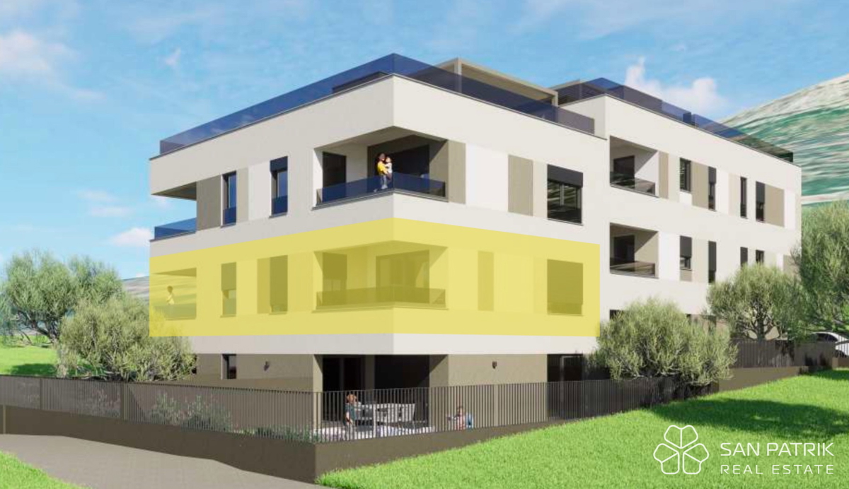 Nuova costruzione con vista mare, a 250 m dalla spiaggia, Podstrana